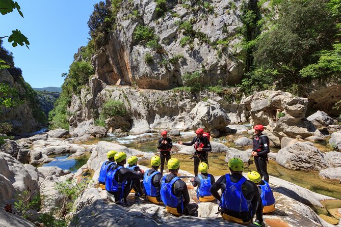 Basic Canyoning on Cetina River from Split or Zadvarje - Entering the Cetina: pools, rapids, slides, and rope moments