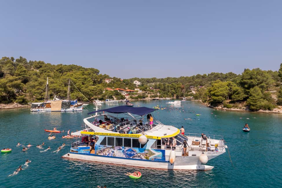 Blue Lagoon & Islands Day Cruise from Split with Lunch - Key highlights at a glance