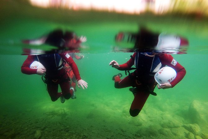 Canyoning basic on Cetina river from Omiš - The best parts: pools, rapids, and waterfall passage