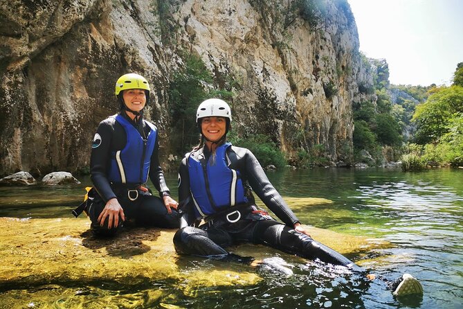 Cetina River Extreme Canyoning Adventure from Split or Zadvarje - Velika Gubavica: The 50-Meter Rope Descent Moment