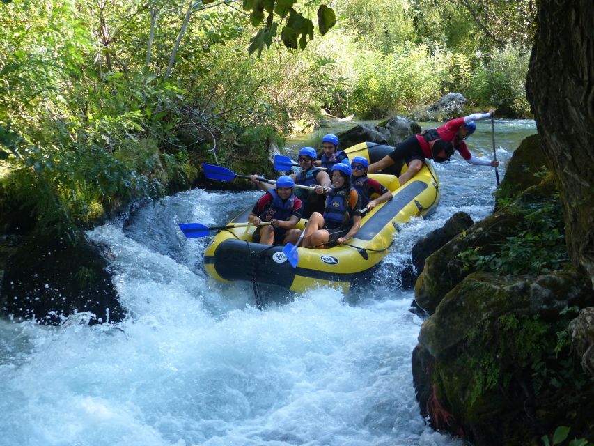 Cetina River: Rafting and Cliff Jumping Tour - What you actually see: rapids, waterfalls, caves, and calm river stretches