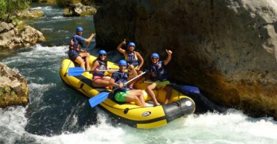 Cetina River: Rafting and Cliff Jumping Tour - The day’s flow: pickup, a short safety talk, then four rafting blocks