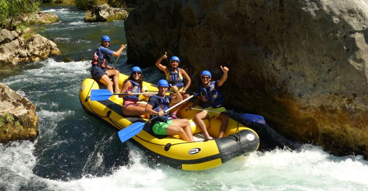 Cetina River: Rafting and Cliff Jumping Tour - The day’s flow: pickup, a short safety talk, then four rafting blocks