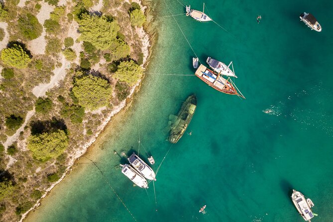 Customize your itinerary on a Private Boat Tour - Stop 3: Blue Lagoon / Krknjasi Bay, Solinska, and Vela Rina Sand