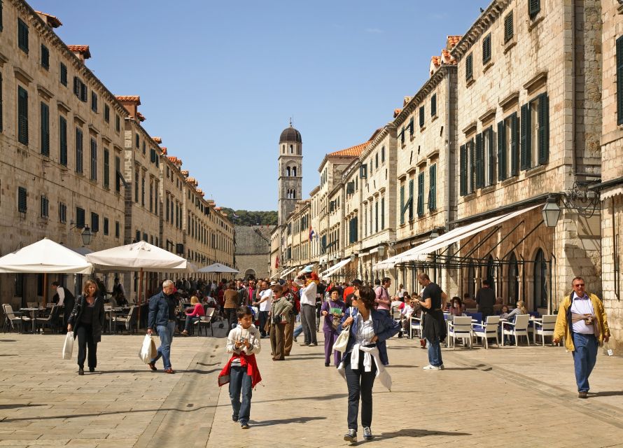 Dubrovnik Day Tour from Split or Trogir - Stradun Square: where Dubrovnik energy becomes real