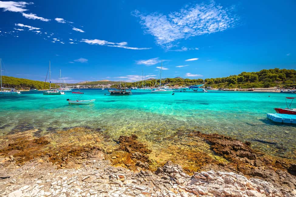 From Hvar: Blue Cave, Green Cave & 5 Islands Speedboat Tour - Snorkeling and swim stops: gear included, but you still need to prep