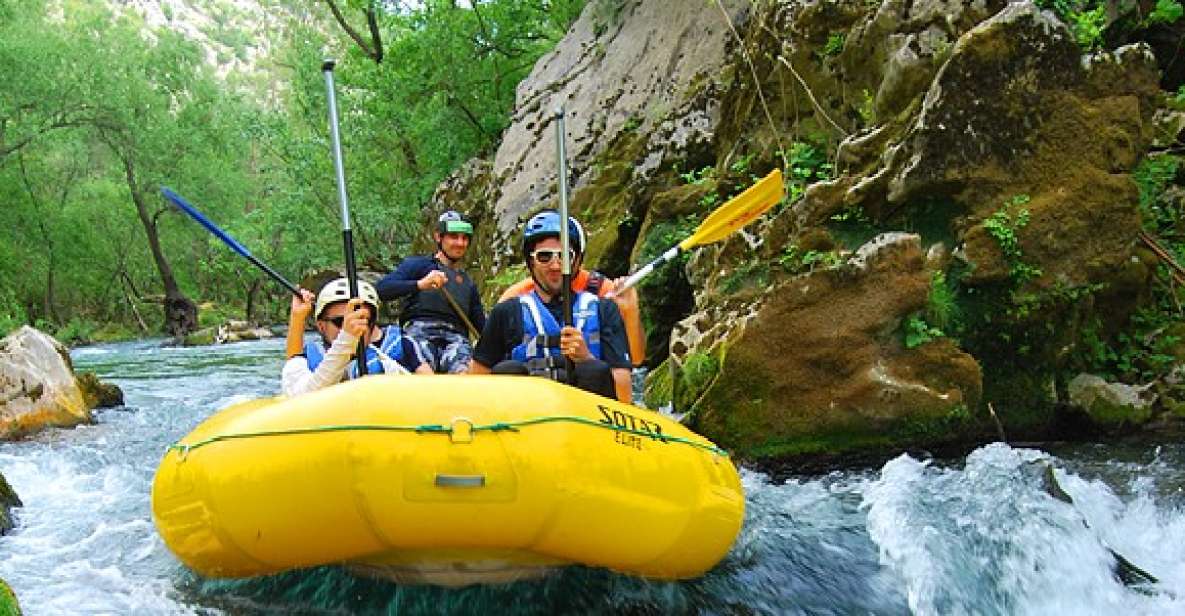 From Omiš: Half-Day Cetina River Rafting Tour - How the guides and small boats keep it fun