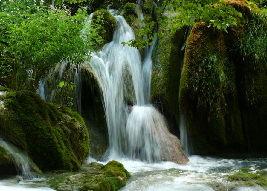 From Omiš: Krka Waterfalls and Trogir Small Group Tour - Krka National Park at Skradinski Buk: Walkways, Travertine, and Wildlife Moments