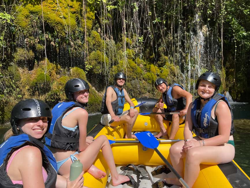 From Omiš/Split: Cetina River Rafting Experience - Stop 2 (if starting from Split): the 45-minute van transfer