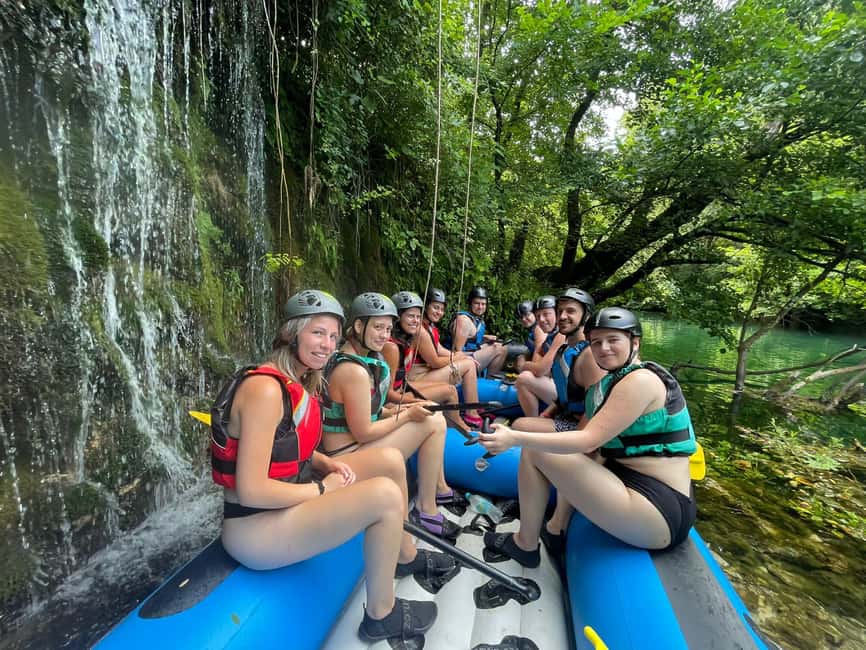 From Omiš/Split: Cetina River Rafting Experience - Equipment and included comfort: what you can rely on