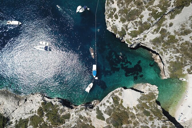 From Split: Blue cave & 5 Islands tour - Stiniva Cove: A Real Beach Dip on the Vis Side