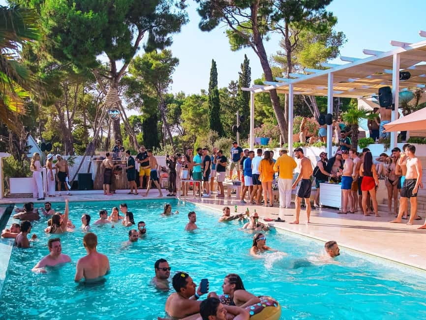 From Split: Brač Island Beach Bar and Pool Party - Quick Snapshot: What You’re Paying For