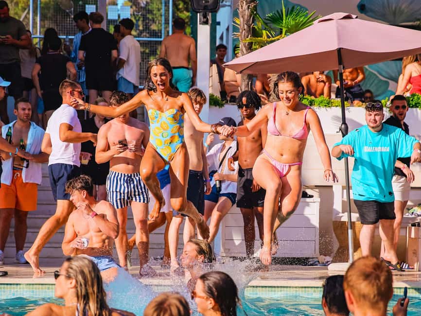 From Split: Brač Island Beach Bar and Pool Party - The Soul Rehab Pool Party Scene: Music, Performers, and Daylight Energy