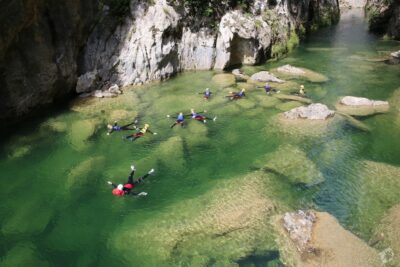 From Split: Canyoning on the Cetina River - Getting geared up: what you receive and what you should bring