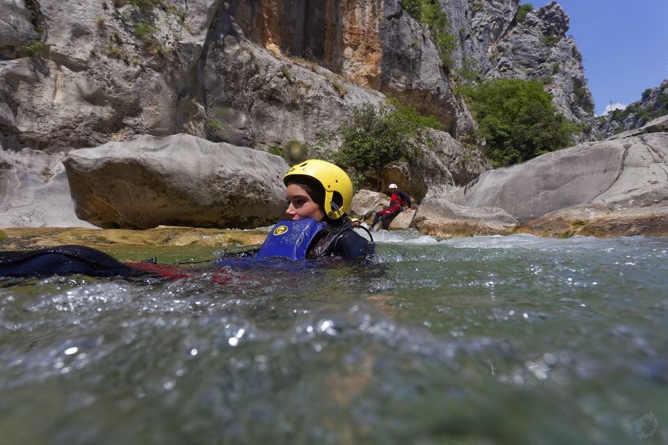 From Split: Canyoning on the Cetina River - Guides that keep the experience safe and human