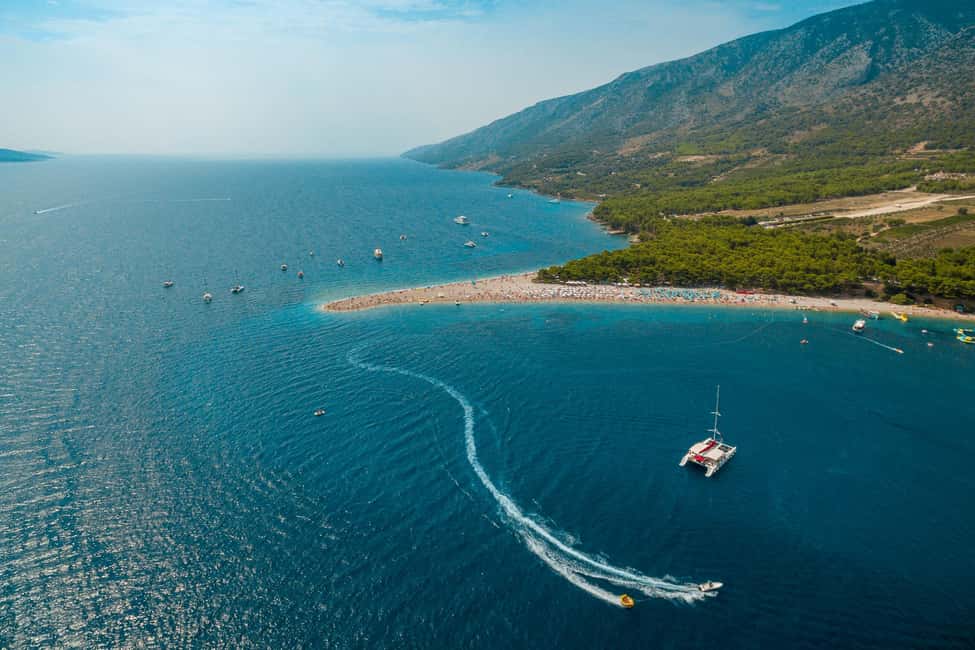 From Split: Catamaran Cruise to Golden Horn & Brač island. - Split to Brač on the Summer Blues: What This Day Feels Like
