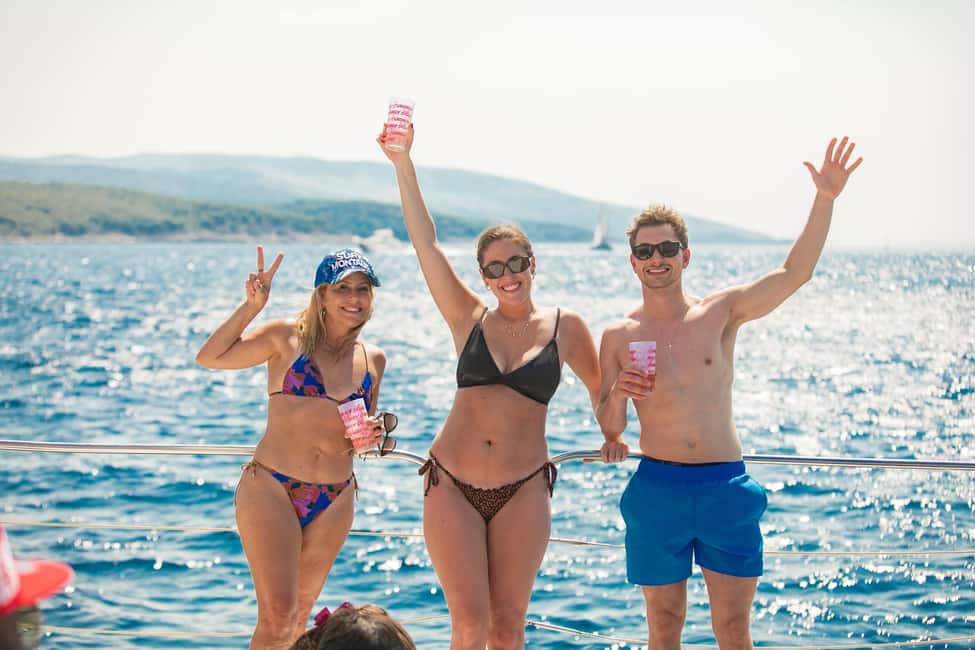 From Split: Catamaran Cruise to Golden Horn & Brač island. - Price and Value: $125 Includes More Than a Boat Ride