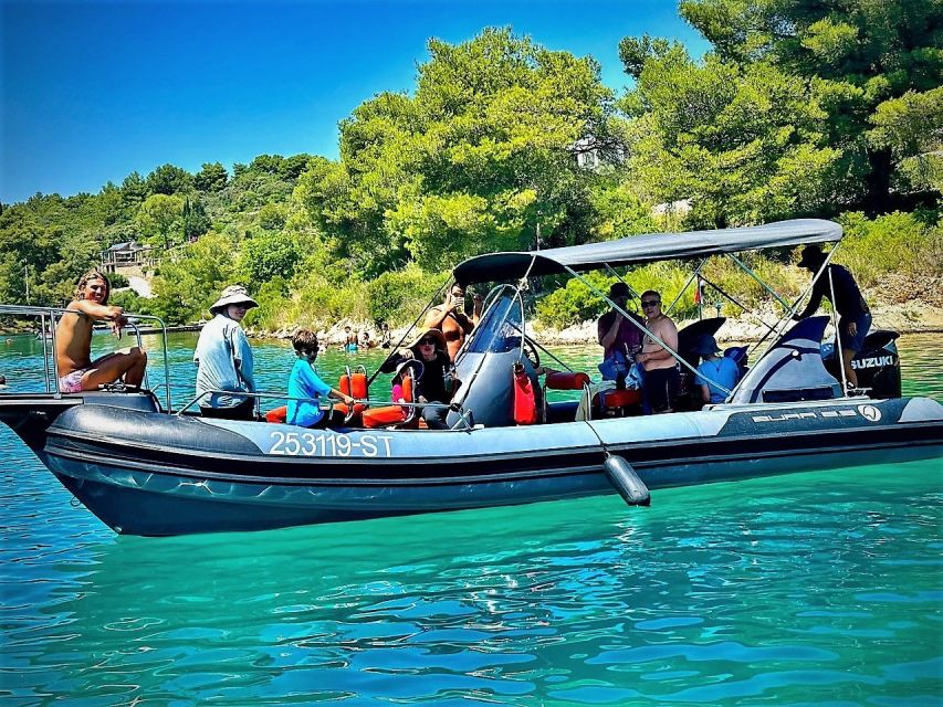From Split: Half-day Trogir Tour & Speedboat to Blue Lagoon - Blue Lagoon at Drvenik Veli: turquoise water and time to enjoy it
