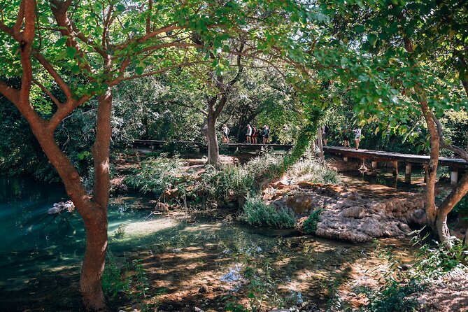 From Split: Krka Waterfalls, Food & Wine Tasting Tour - Jaruga hydroelectric power plant: the early power story below Skradinski buk