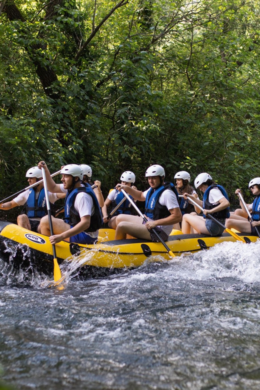 From Split or Omiš: Rafting, Cliff Jumping, & Cave Exploring - The Cetina River Run: 11 km, Grade 2–3 Rapids, and a Real Pace