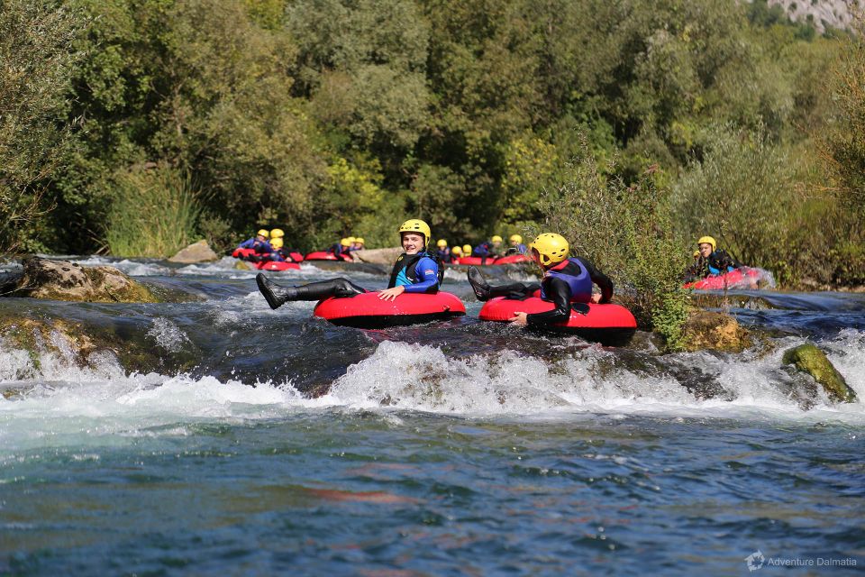 From Split: River Tubing on Cetina River - What Cetina River tubing feels like: calm floats and small rapids