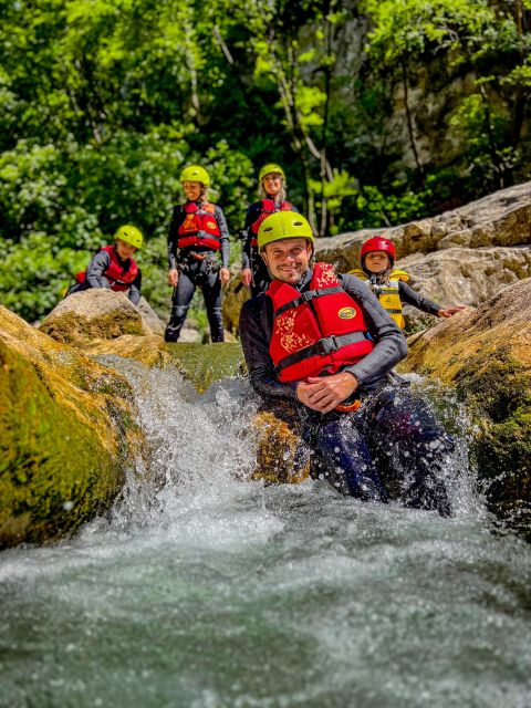 From Split/Šestanovac: Extreme Canyoning on Cetina River - Cetina River time: slides, cliff views, and a canyon that keeps changing