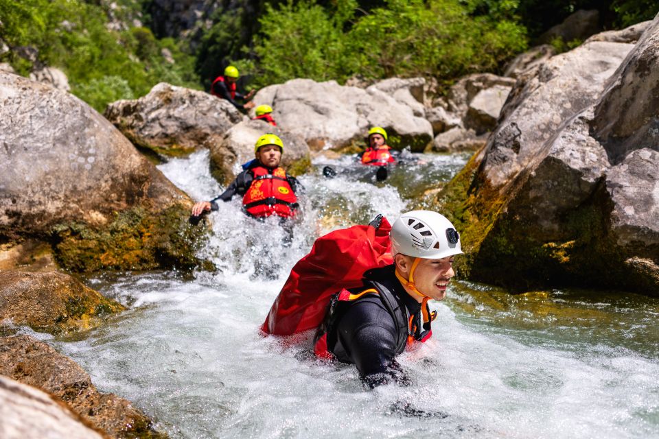 From Split/Šestanovac: Extreme Canyoning on Cetina River - Cold-water reality: wetsuits help, but timing still matters