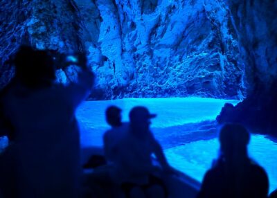 From Trogir or Split: Full-Day Blue Cave & Hvar Island Tour - Bišovo Blue Cave: The Glow, the Queue Risk, and the Extra Ticket Cost