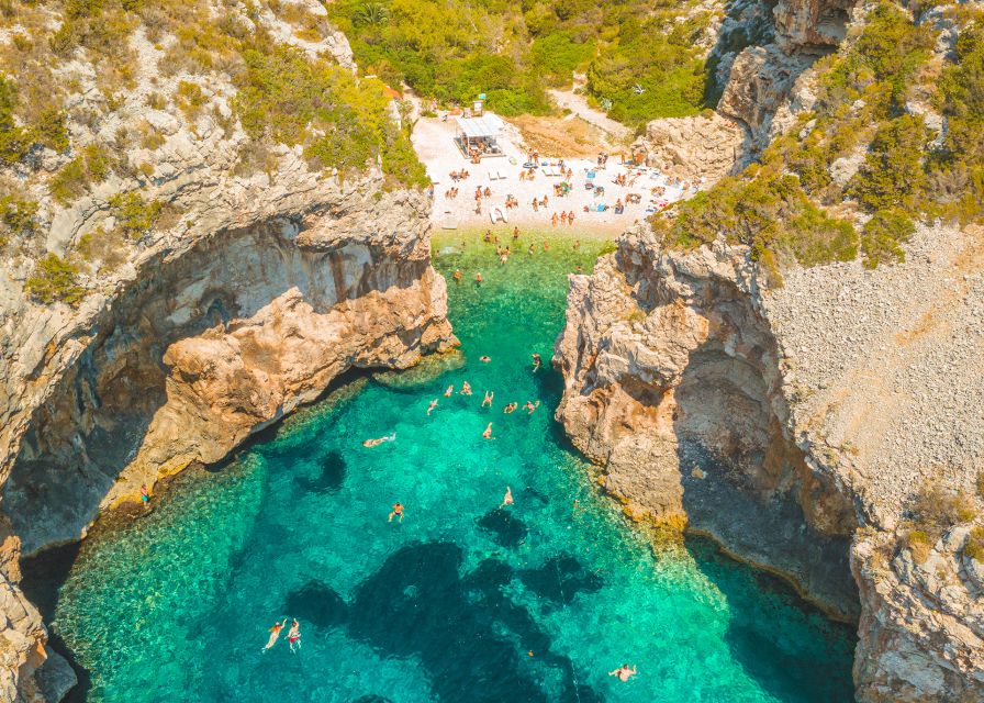 From Trogir or Split: Full-Day Blue Cave & Hvar Island Tour - Stiniva Bay: Short Stop, Big Drama