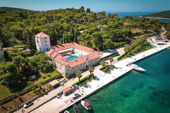 From Trogir & Split: Half Day Speedboat Tour with Blue Lagoon - Stop 1: Blue Lagoon / Krknjasi Bay for swim and snorkeling