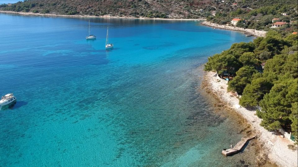 From Trogir: Three Islands Half-Day Speedboat Tour - The speedboat experience: fun rides, real safety, and short hops