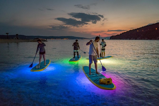 Glowing Stand-Up Paddle Experience in Split - Getting your SUP under control before the lights