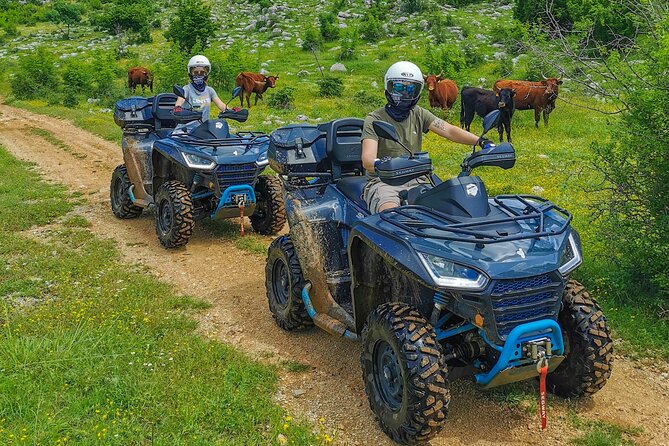 Half Day ATV Tour From Split with Picnic & River swimming - The Ride: Grass Fields, Rocky Paths, and Real Dalmatian Inland