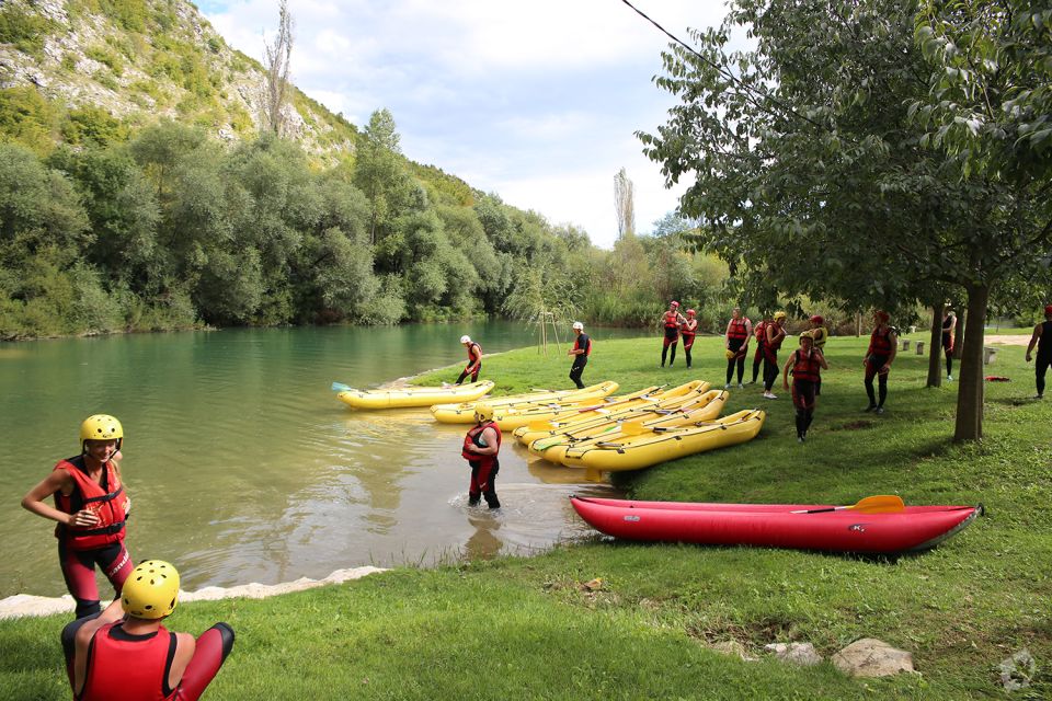 Half-Day Cetina River Rafting - Where the canyon beauty shows up most
