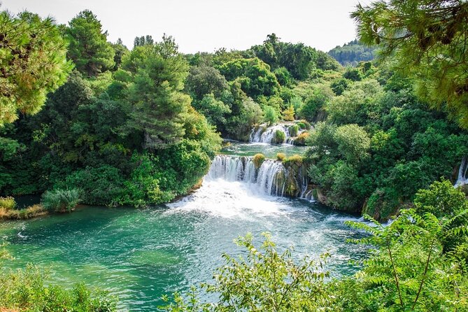 Krka Waterfalls and wine tasting Tour from Split or Trogir - Panoramic road views back to Trogir or Split (and a possible Šibenik bonus)