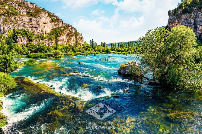 Krka Waterfalls Day Tour with Boat Ride from Split and Trogir - Skradin time (about 2 hours 30 minutes): the payoff town break