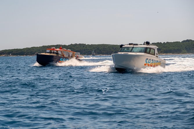 Luxury Blue Cave, Hvar and Vis Boat Tour from Split and Brac - The Pakleni islands slow cruise: the scenery break between stops