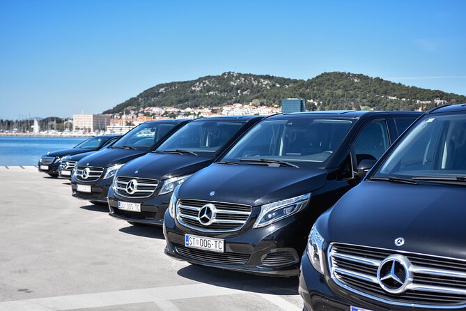 Luxury private transfer: Split airport to Split - Meet Your Driver: The Sign, the English, and the Fast Exit
