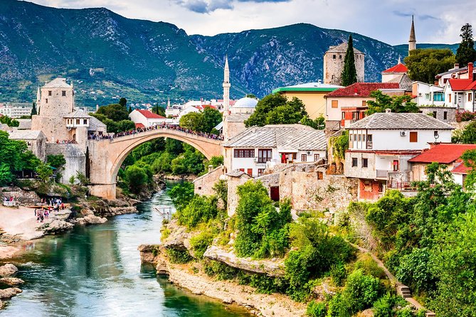 Mostar and Herzegovina Tour with Kravica Waterfall from Split & Trogir - Mostar’s Bazaar and Mosque Area: Where You Learn the City Fast
