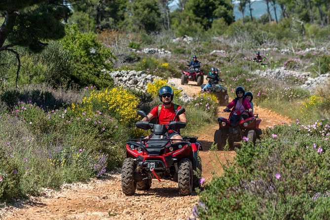Off road Quad Adventure Tour on Island Čiovo - Stop-by-stop: monastery cliffs, east-point panoramas, and the hidden beach swim