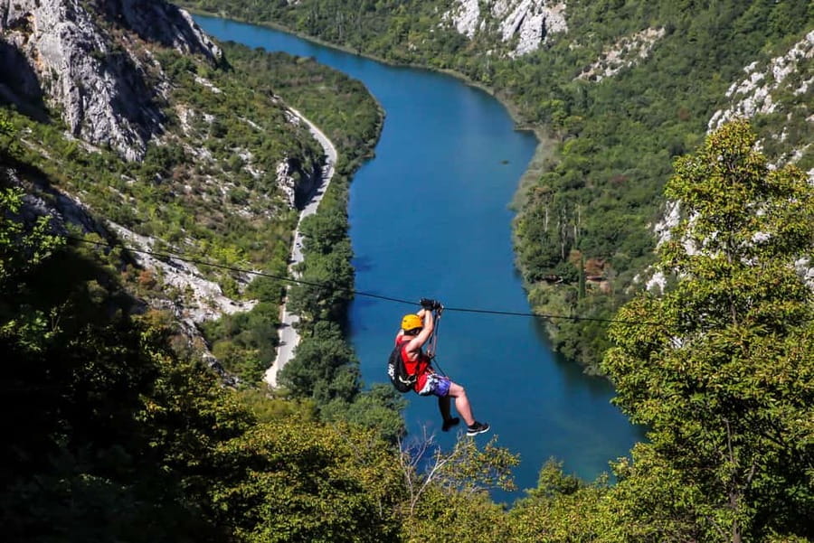 Omiš: 3-Hour Cetina Canyon Zipline Experience - Gear Up and Practice on the 25m Wire