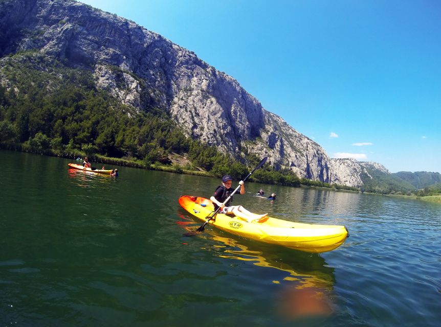 Omiš: Kayaking and Snorkeling Tour - Swimming in the Clear Cetina: When the River Turns Into the Main Event