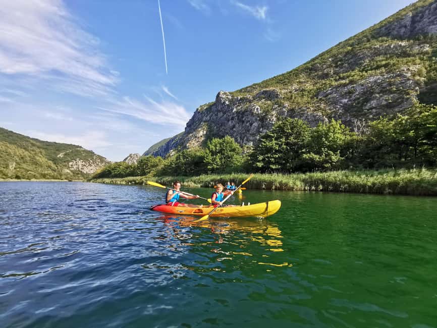 Omiš/Split: 4h Kayaking in Cetina Protected Nature Park Area - The 4-Hour Self-Guided Flow: What You Actually Do