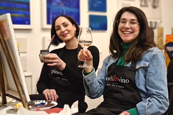 Painting party at Art Bottega - Paint & Wine Studio in Split - Paint & Wine in Split: what this really is