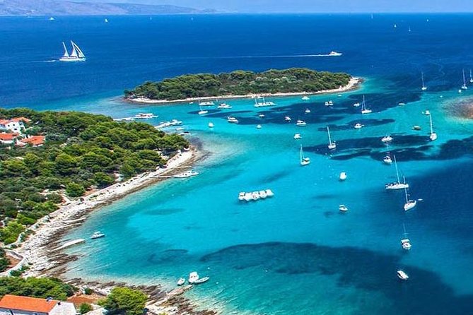 Private Blue Lagoon & 3 Islands Trip - Stop 1 in Trogir: Exactly One Hour to Reset With Old Stones
