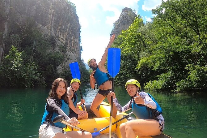 Private Cetina rafting trip|Cave exploring|Cliff jumping & more - The River Stops That Make This More Than Rafting
