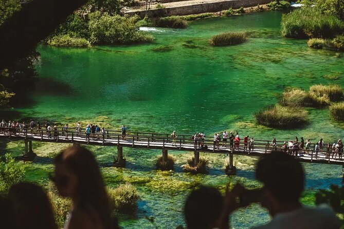 Private Krka Waterfalls with Wine and Prosciutto Shore Excursion - What to pack and how much walking to expect