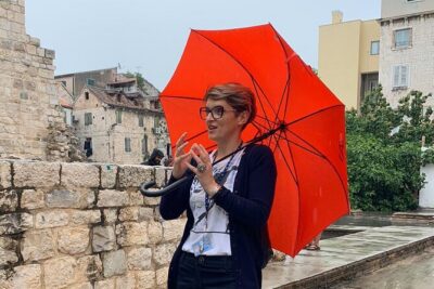 Private Walks & Storytelling - the best small group tour in Split - Porta Aenea start point: you get your bearings fast