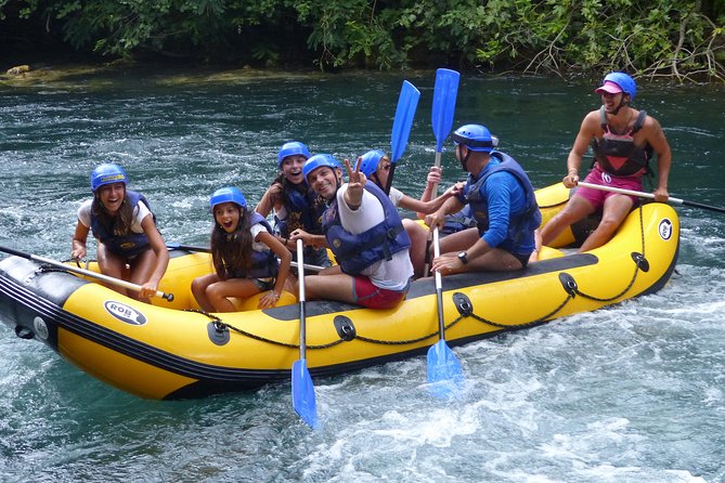 Rafting Experience in the Canyon of the River Cetina - Rapids level: exciting, but built for a wide range