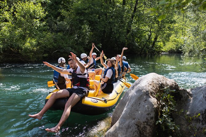 Rafting with cave exploring & cliff jumping |Go Pro 12| - Split to the Cetina: pickup, ride time, and getting kitted up